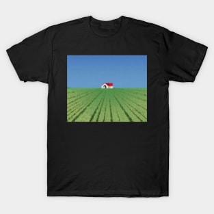 Dreamcore house and bakcground design - Dreamcore, weircore aesthetic T-Shirt